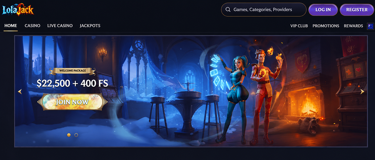 Lolajack Casino overview