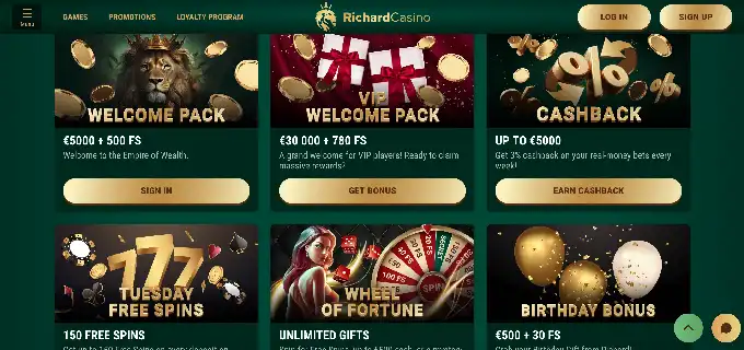 Richard Casino PayID banking notes