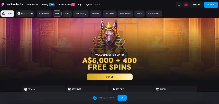 Rockwin Casino overview