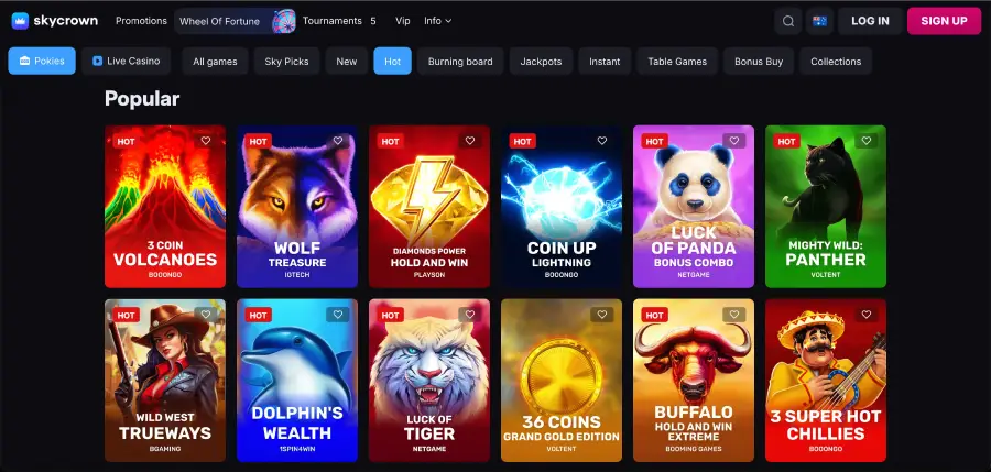 SkyCrown Casino PayID banking notes