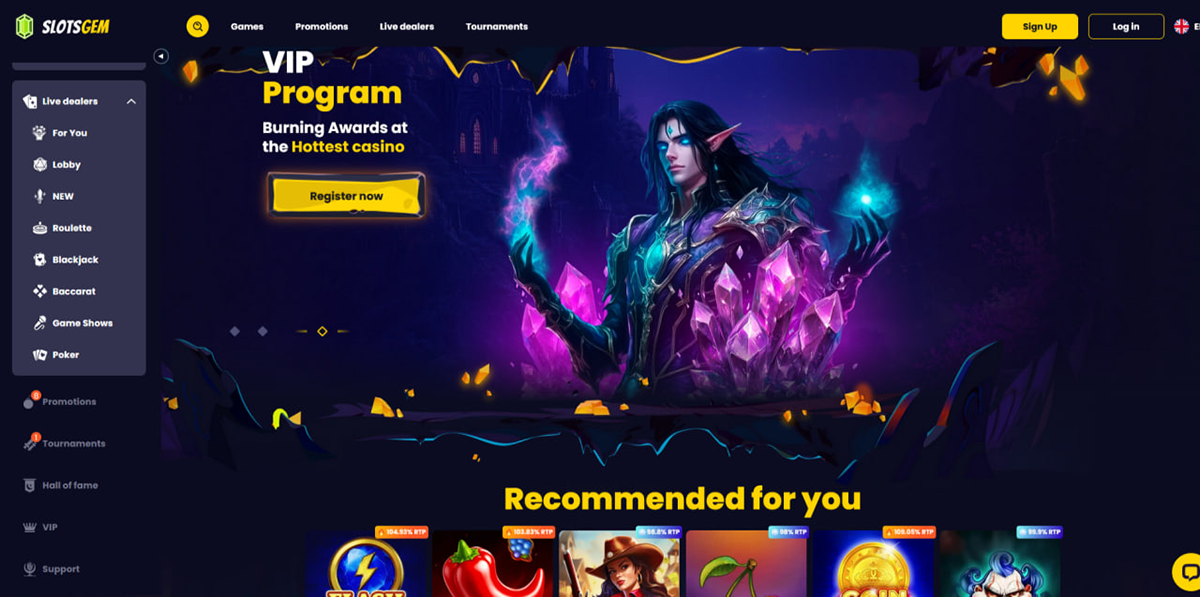 SlotsGem overview