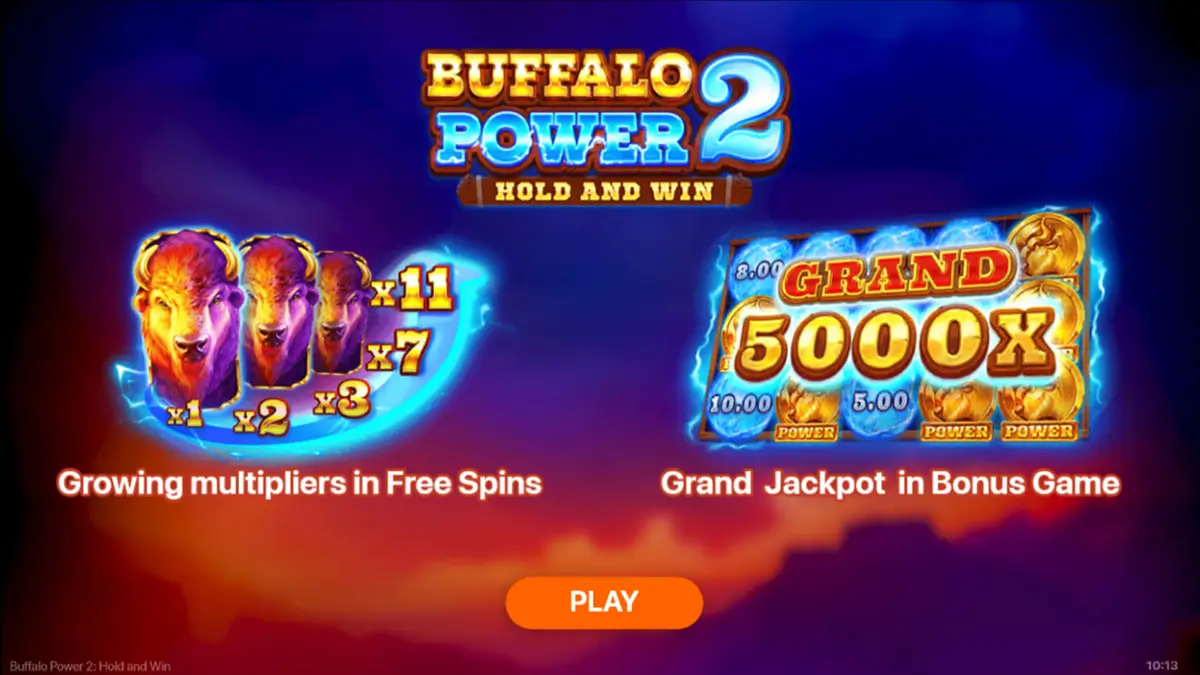 Buffalo Power 2: Hold and Win pokie